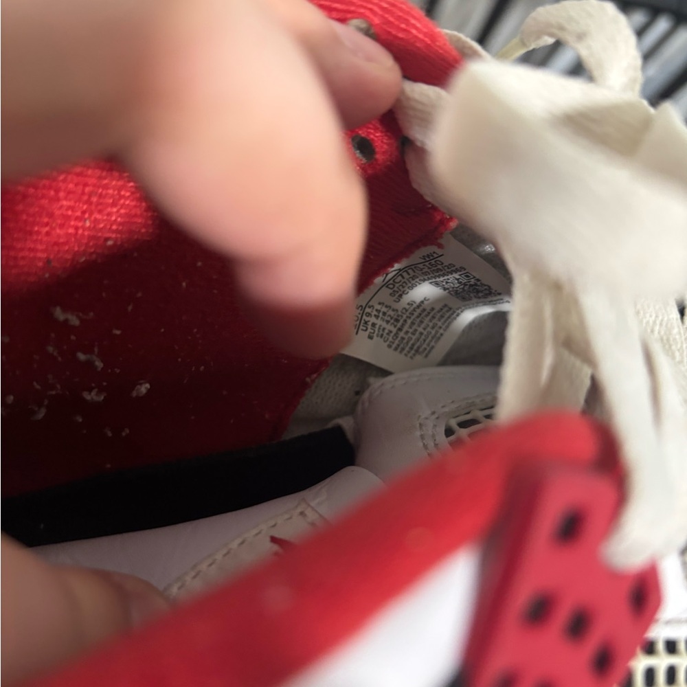 Jordan retro 4 fire red - Picture 5 of 10